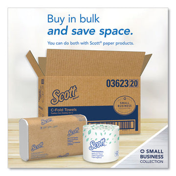 Scott® Essential C-fold Towels For Business, Convenience Pack, 10.13 X 13.15, White, 200-pack, 9 Packs-carton freeshipping - TVN Wholesale